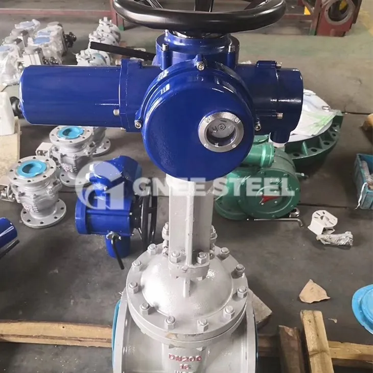 Actuated Knife Gate Valves