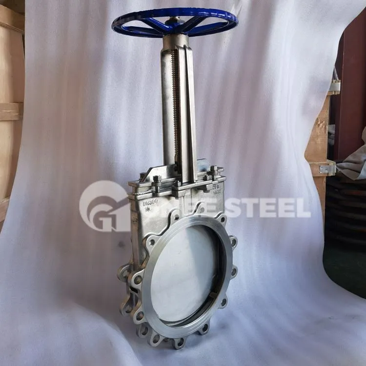 کاربن اسٹیل چاقو گیٹ والو