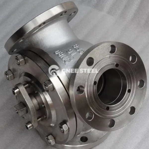 flanged 3- وے بال والوز