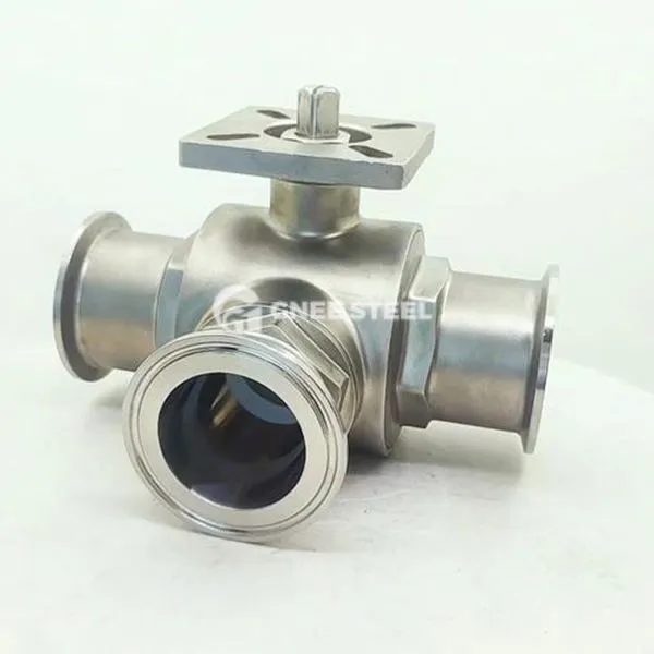 سینیٹری 3- وے بال والوز