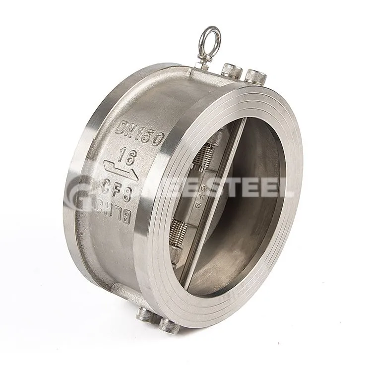 سنگل پلیٹ ویفر ٹائپ چیک والو